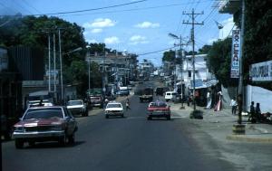 Hauptstrae in Puerto Ayacucho.